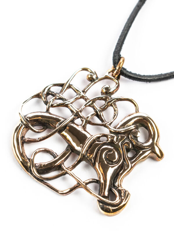 Colgante Urna, Bronce, Amuleto de joyería vikinga