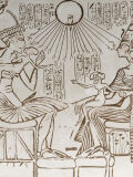 Relieve Egipto Akenatón con Nefertiti Amarna