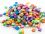 500 pierres de mosaïque mystiques 5x5 mm mélange métallique coloré 100 g