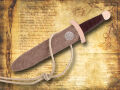 Dagger Baldur Odins son, 35cm, set with dagger sheath and...