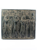 Relieve de Egipto Anubis e Isis - El faraón...