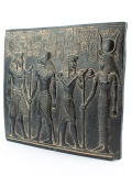 Relieve de Egipto Anubis e Isis - El faraón...