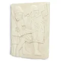 Relief Legionär Wandbild, Legionäre mit Helm, Museum Replik, antike römische Wanddeko