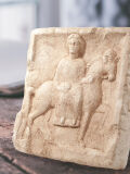 Relief Epona III, Pferdegöttin Gallo-römisch, antike römische Wanddeko