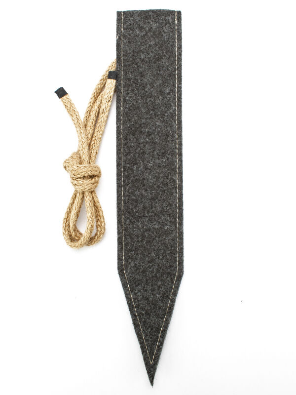 Schwert Gladiushalter schwarz, 40cm, römische Schwertscheide