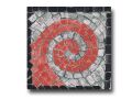 Mosaic set of 3, Rome wave roman mosaic tile painting,...