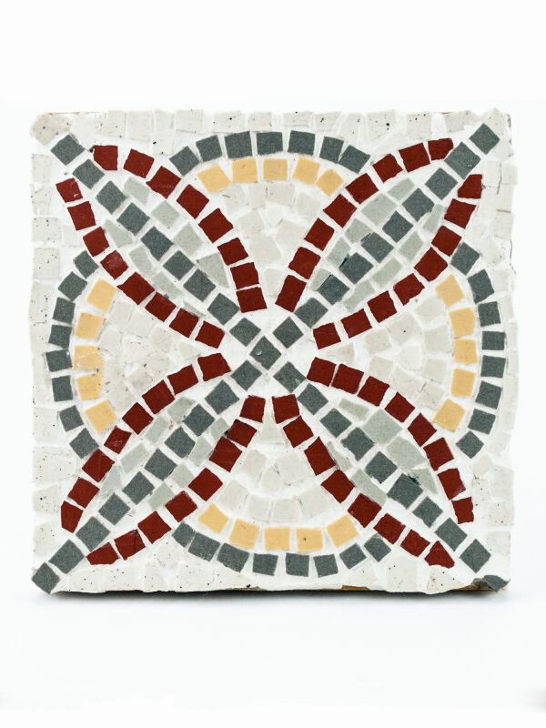 Mosaic Set of 3, Rome Geometry 1 Paint mosaic tile, paint...