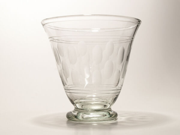 Römische Gläser Weinglas mit Standring