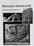Bastel-Bogen Römisches Handelschiff, Bastelvorlage zum ausmalen