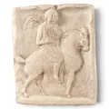 Relieve Epona II Diosa gala romana de los caballos,...