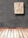 Relief Epona II römisch gallische Göttin der Pferde, antike römische Wanddeko