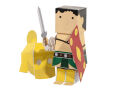 Modelo de cartón que hace de Gladiador Romano...