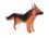 Hunde  , DIY Bastelbogen für Papiermodelle, Kartonmodellbau