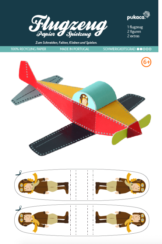 Aircraft paper craft sheets
