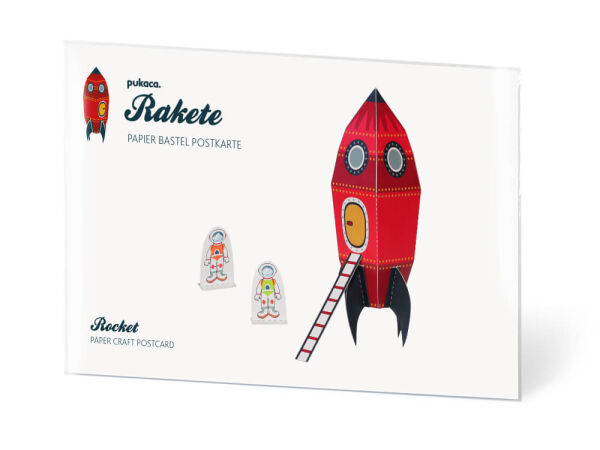 Rocket postcards design