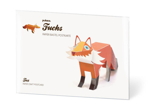 Fuchs Postkarten selbst gestalten