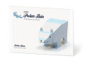 Diseño de tarjetas postales de oso polar