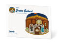 Nativity scene in Bethlehem Design your own postcards