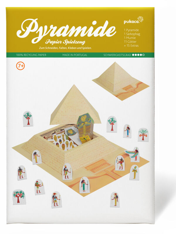 Kit de modelo de pirámides Egipto - modelo de cartón del...