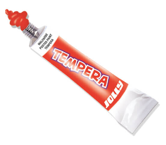 Pintura al temple 7,5 ml 400 rojo bermellón
