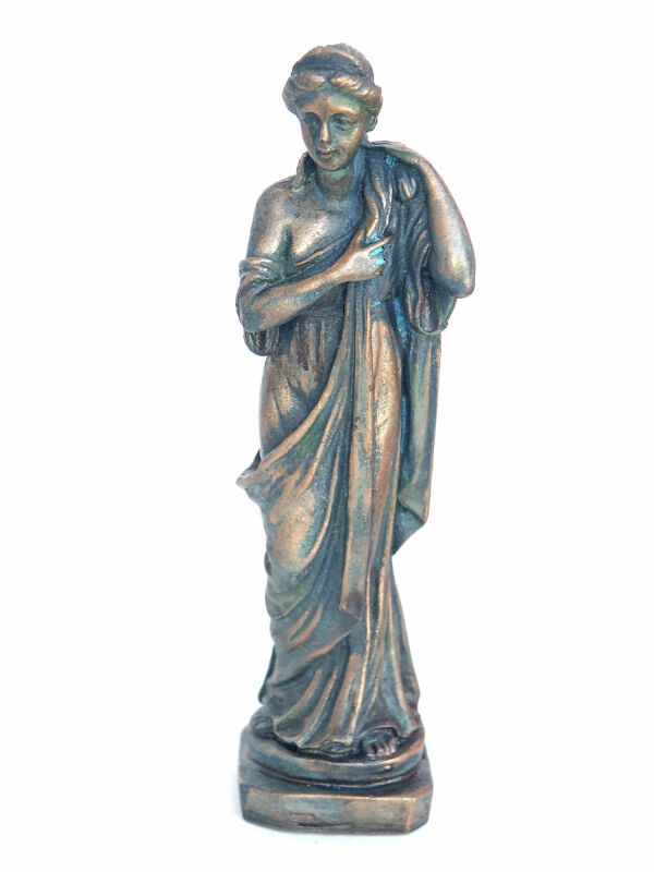 Estatua Venus - Afrodita, bronced, 15,5cm, diosa griega...