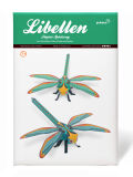 Insekten Libellen groß, DIY Bastelbogen für...