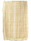 Papyrus Blatt 92x62cm Naturrand, Cyperus Papyrus
