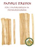 Producción de papiro Memnon para 1 hoja de papiro 21x16cm, hojas de papiro
