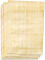 Papyruspapier 50 Blatt, Din A4 bedrucktes Papier in Papyrus Optik