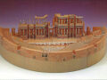 Modelo de cartón para hacer teatro romano,...