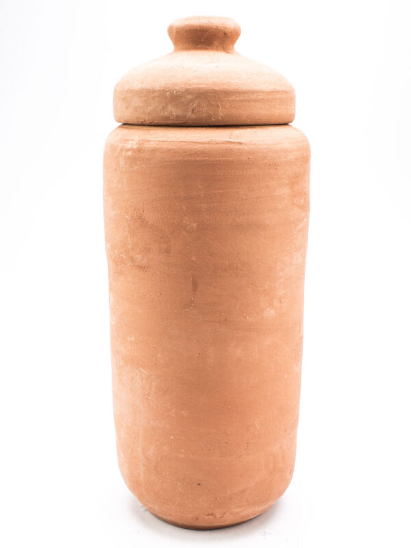 Vasija de los Rollos del Mar Muerto de Qumrán - Arcilla roja