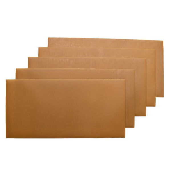 Wachsplatten Goldgelb 5er Set für Wachstafeln