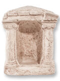 Altar Schrein Lararium römisches Altarbild aus Privatsammlung - Antiker Altarstein der Römer