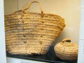 Carrying basket made of palm fronds from Bar Kochba