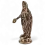 Bronzestatuette Genius, persönlicher römischer Schutzgeist, Lararium Replik 7cm