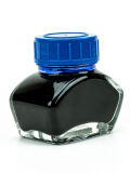 Ink blue in glass School ink - Filler ink 30ml