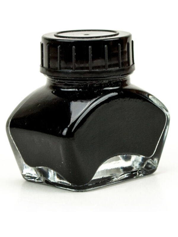 Ink black in glass School ink - Filler ink 30ml