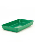 Material tray green, 18x10cm