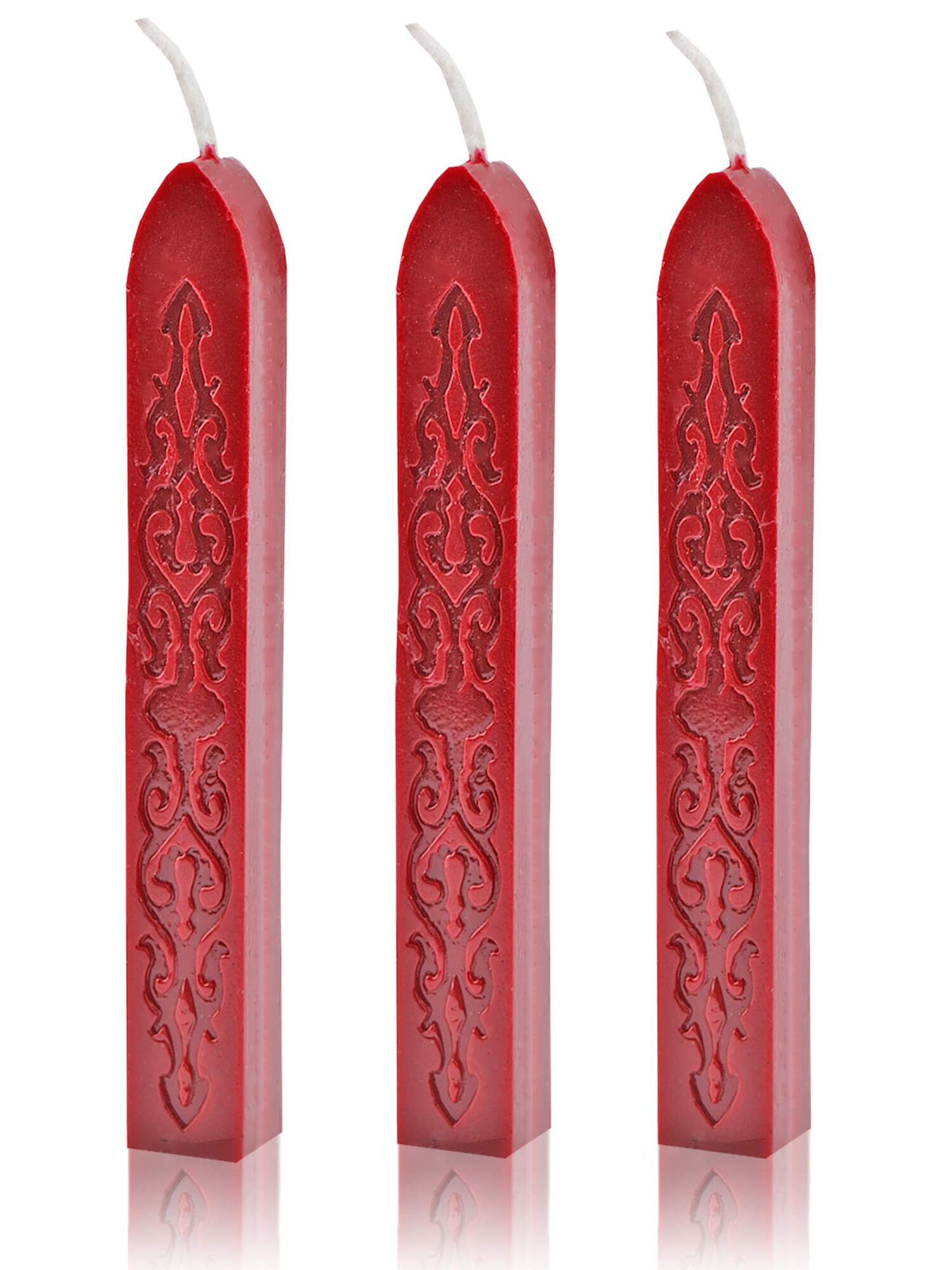 Siegelwachs-Stifte Set – 5 Stück In Wählbarer Farbe, Für Briefe, Einladungen & Geschenke