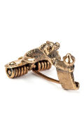 Anchor fibula, bronze, roman thread pin