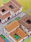 Schreiber hoja, ciudad romana - hoja de artesanía pueblo romano, modelado de cartón, modelo de papel, papercraft, DIY artesanía de papel