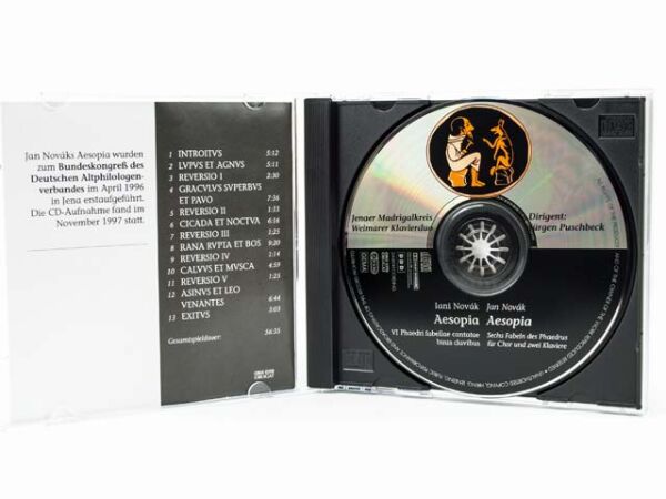 CD Jan Novák: Aesopia - Fabeltexte