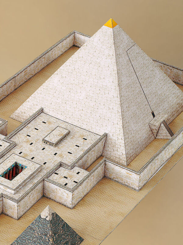 Schreiber-Bogen Cardboard Modelling Pyramid with Valley Temple 