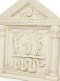 Altar Lararium römischer Kult - Altarbild aus Pompeji