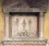 Relief Lararium Haus der Vettier, Pompeji-Hauskult mit Lares und Genius, Wandrelief Replik 30x28cm