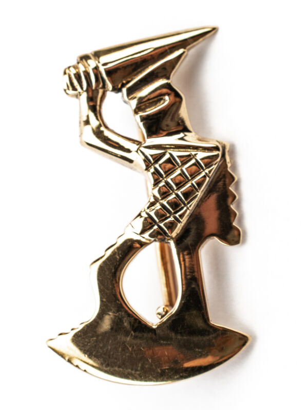 Fibel Gladiator, bronze, roman pin