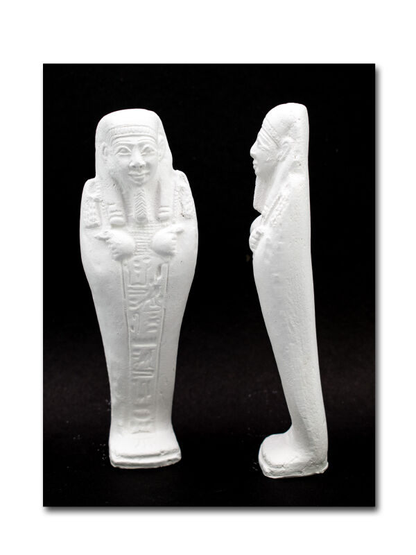 Figuras de pintura Egipto, Uschepti - Faraón Ramsés - Reina