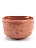 Mug Lavina, drinking bowl eroticism, roman drinking vessel with relief decoration