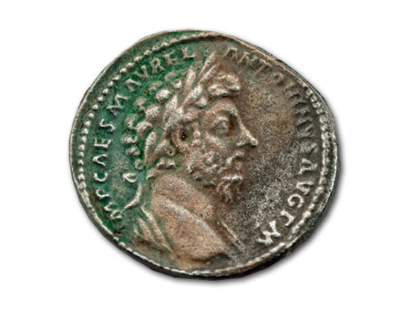 Aurelio Marco Sesterz - antigua réplica de las monedas...