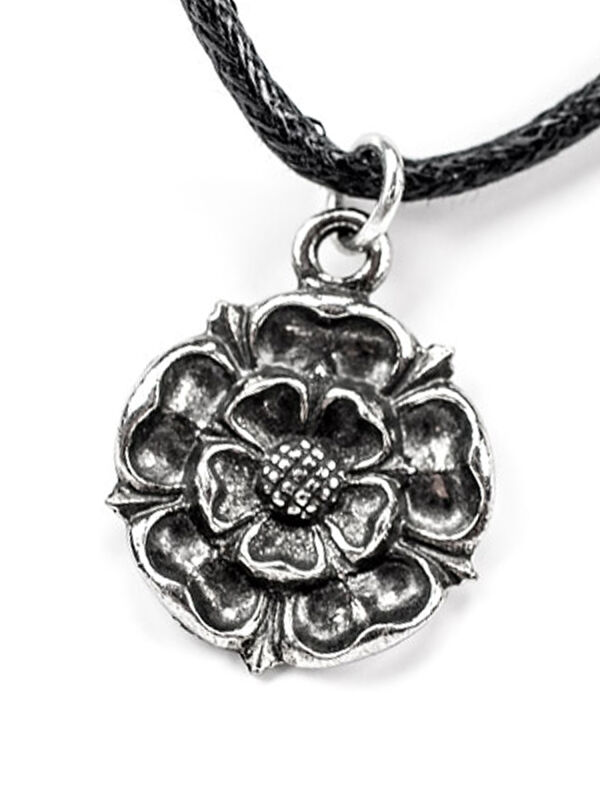 Pendant Tudor Rose, medieval amulet